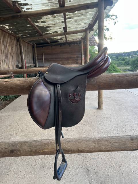 Selle Bruno Delgrange 17’ - modèle Partition