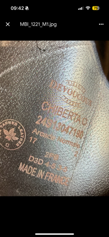 Selle Devaucoux Chiberta O