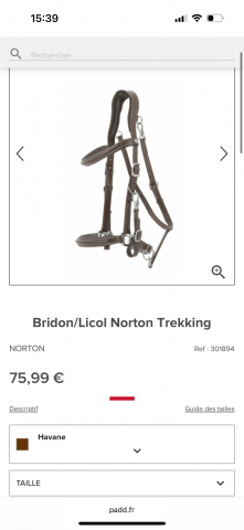 Bridon/Licol Norton Trekking