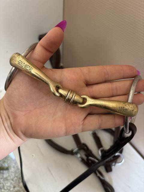 Mors à anneaux double brisure Anatomical Roll