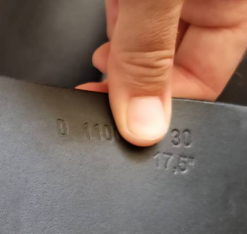 Selle Dressage Stubben Euphoria 17.5