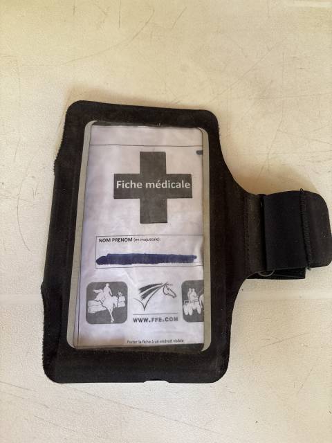 Porte fiche médicale 