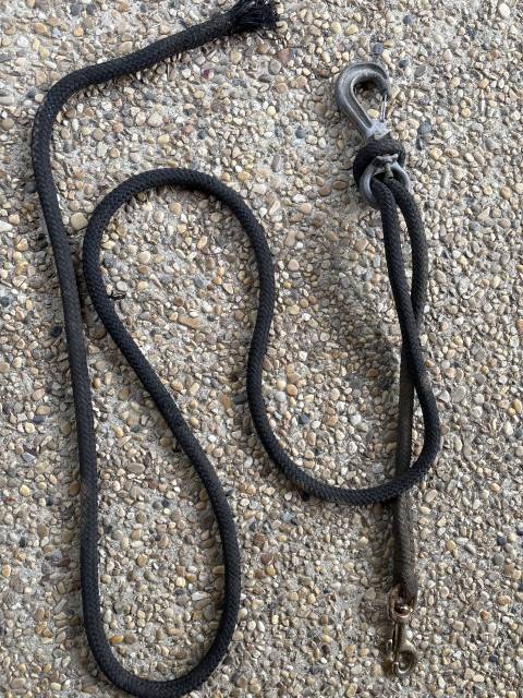 Mousqueton Safe Clip avec grande longe
