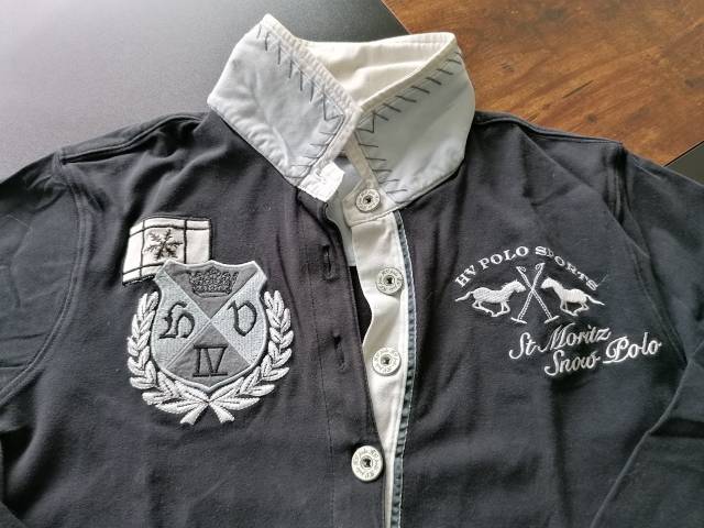 Polo longues manches