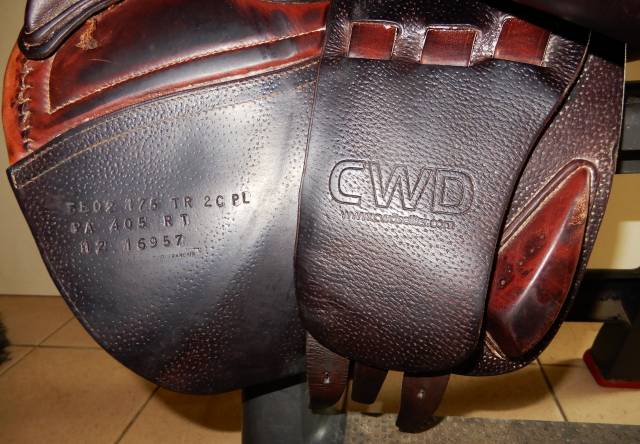 Selle obstacle CWD 17.5" quartiers 2C