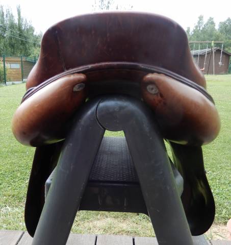 Selle obstacle CWD 17.5" quartiers 2C