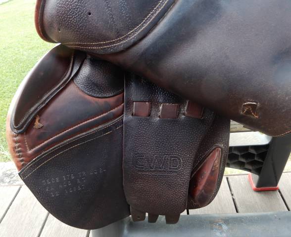 Selle obstacle CWD 17.5" quartiers 2C