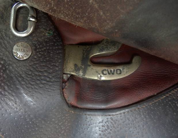 Selle obstacle CWD 17.5" quartiers 2C