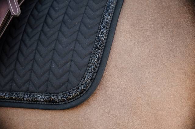 Tapis de selle Glitter Stone Jumping - Kentucky - Matelassage fishbone