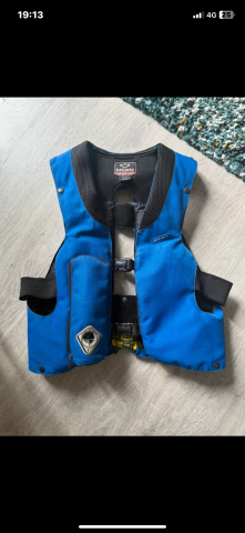 Gilet air bag hit air bleu kids M-XL