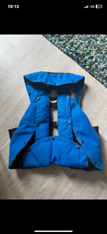 Gilet air bag hit air bleu kids M-XL