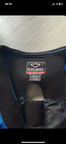 Gilet air bag hit air bleu kids M-XL