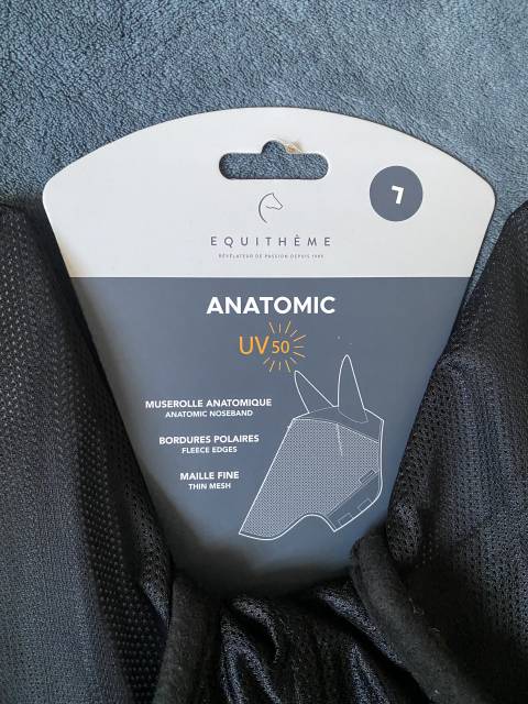 Masque Anatomic anti-mouche et anti-UV Equitheme