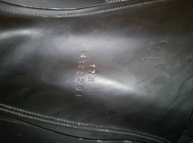 Selle dressage 17" Ikonic cuir luxe etat impeccable 