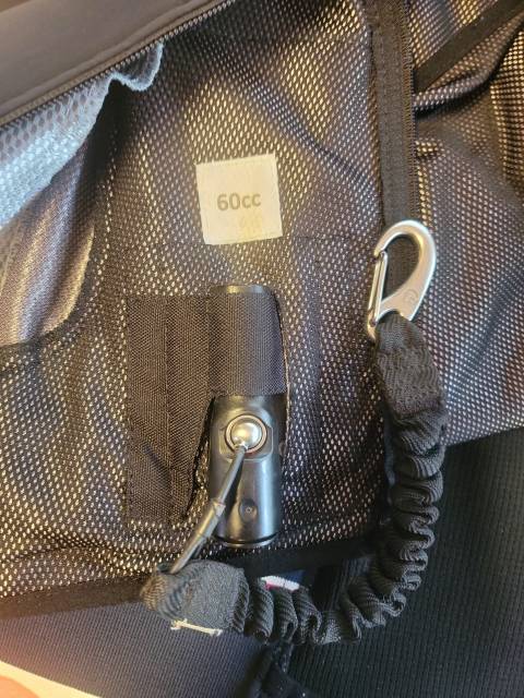 Gilet air bag Helite et 4 cartouches