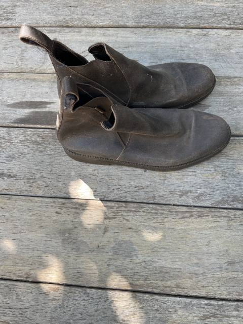 boots cuir 