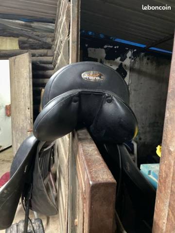 Selle Tekna dressage 17.5 noire