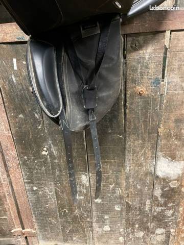 Selle Tekna dressage 17.5 noire