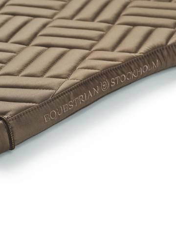 Tapis de selle Modern Champagne - Equestrian Stockholm - Matelassage moderne