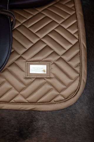 Tapis de selle Modern Champagne - Equestrian Stockholm - Matelassage moderne