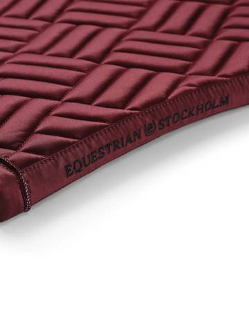 Tapis de selle Modern Bordeaux DRESSAGE - Equestrian Stockholm