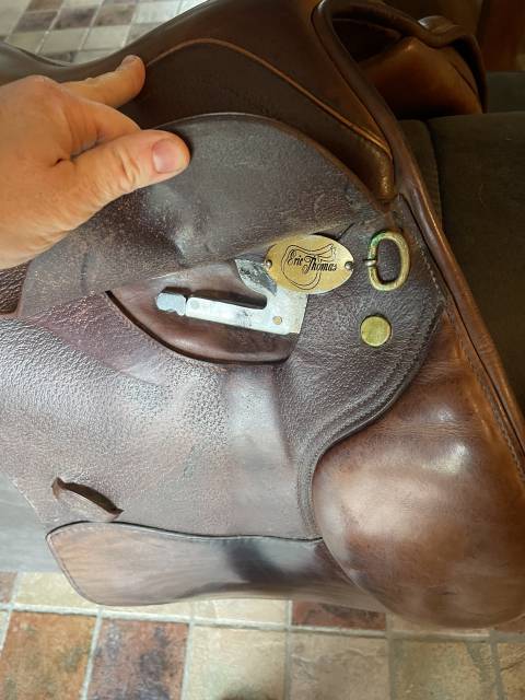 Selle mixte Saumur, Eric Thomas, 16,5