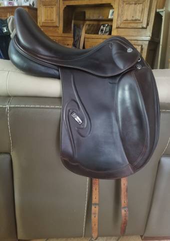 Selle dressage Prestige Venus K - marron - Taille 17
