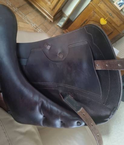 Selle dressage Prestige Venus K - marron - Taille 17