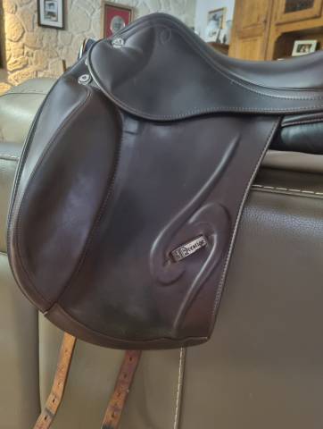 Selle dressage Prestige Venus K - marron - Taille 17