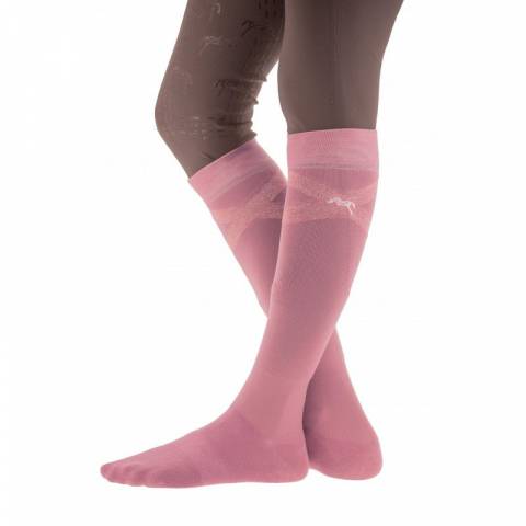 Chaussettes d'équitation Gummy - PENELOPE COLLECTION - Ultra fines