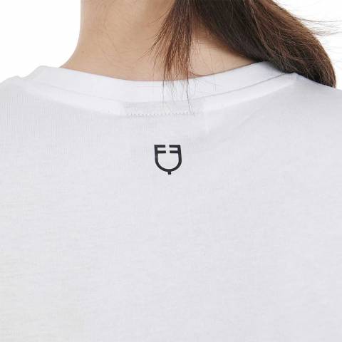 T-shirt d'équitation manches courtes Filetto - EQUESTRO - Slim fit