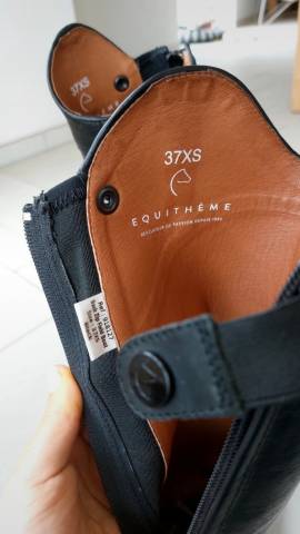 Bottes d'équitation noirs