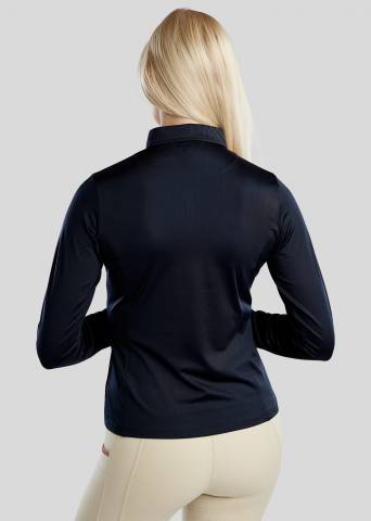 Polo manches longues Mosusan rosegold print - Montar