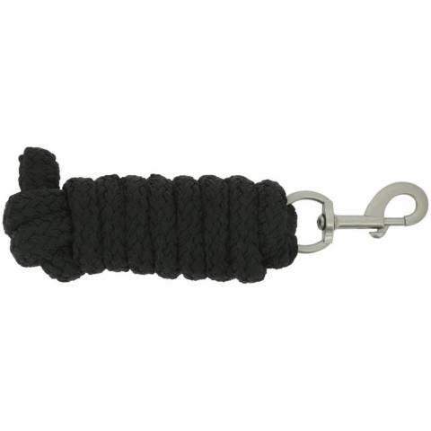Longe Jacquard 2m Noir - Equithème - Confort et résistance