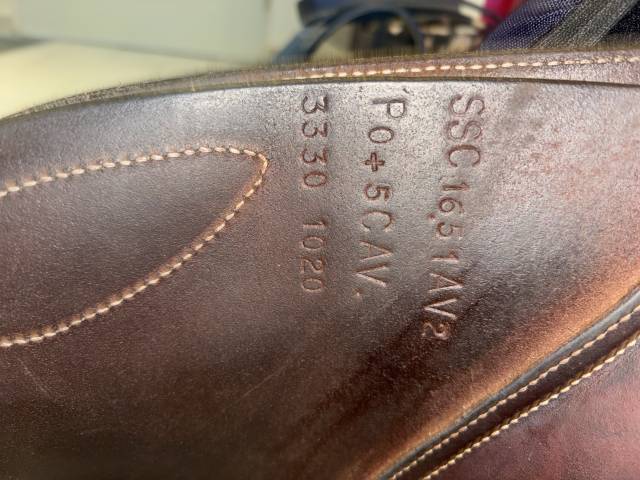 Selle GBS choco 16,5 pouces 