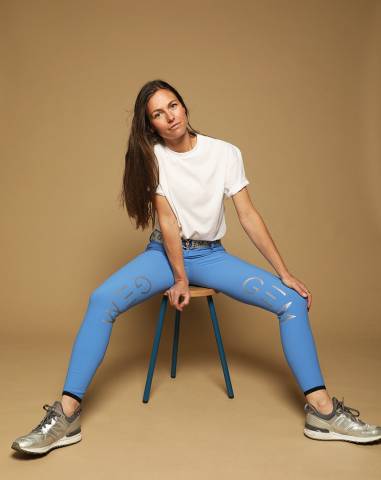 Pantalon taille haute Max Bleu - GEM - Confort et maintien