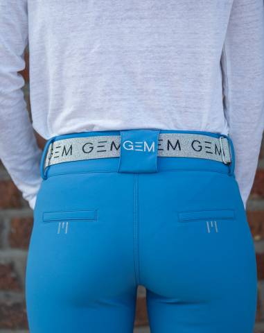 Pantalon taille haute Max Bleu - GEM - Confort et maintien