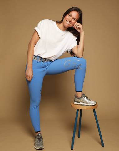 Pantalon taille haute Max Bleu - GEM - Confort et maintien