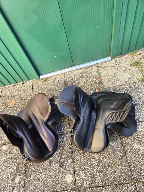 1 Lot de 2 selles amazones PHOENIX avec équipements 