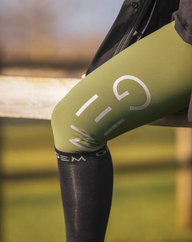 Pantalon taille haute Max Kaki - GEM - Grips intérieurs