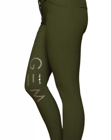 Pantalon taille haute Max Kaki - GEM - Grips intérieurs