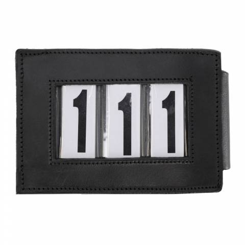Porte numéros clip rectangulaire par 2 - QHP