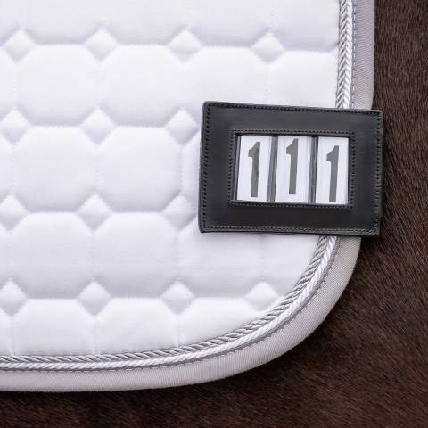 Porte numéros clip rectangulaire par 2 - QHP