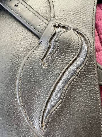 Selle mixte Antar&egrave;s Connexion 17.5 3A noire