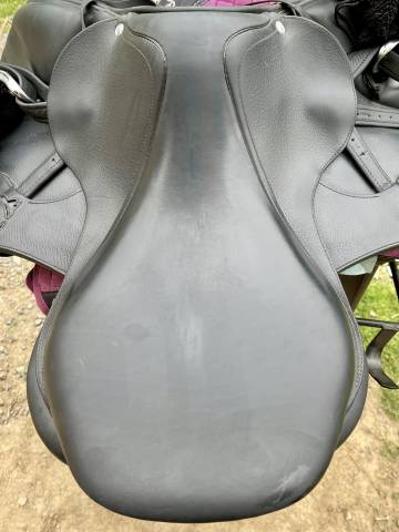 Selle mixte Antar&egrave;s Connexion 17.5 3A noire