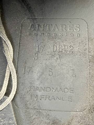 Selle mixte Antar&egrave;s Connexion 17.5 3A noire