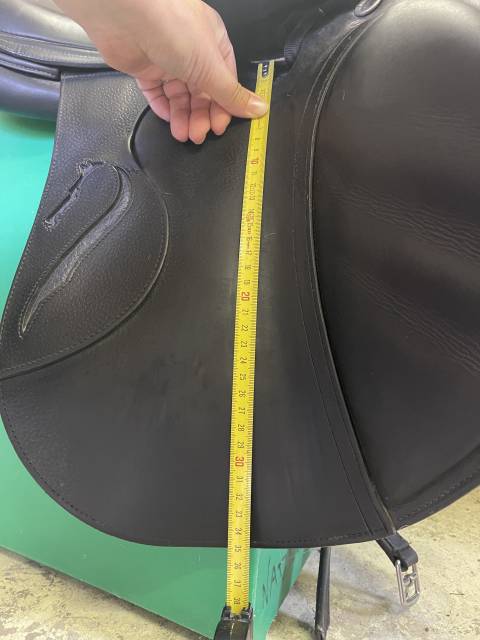 Selle mixte Antar&egrave;s Connexion 17.5 3A noire