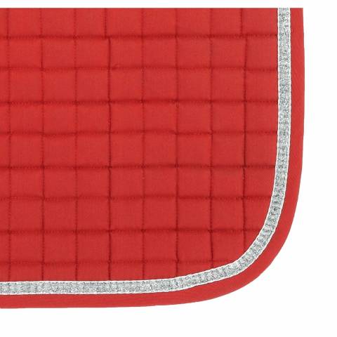 Tapis de selle Riding World Rouge - Girly - Confort et élégance