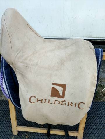 Selle de dressage Childeric DSG 18 POUCES 2008