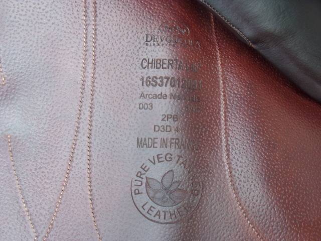 Vends selle Chiberta Devoucoux 18'